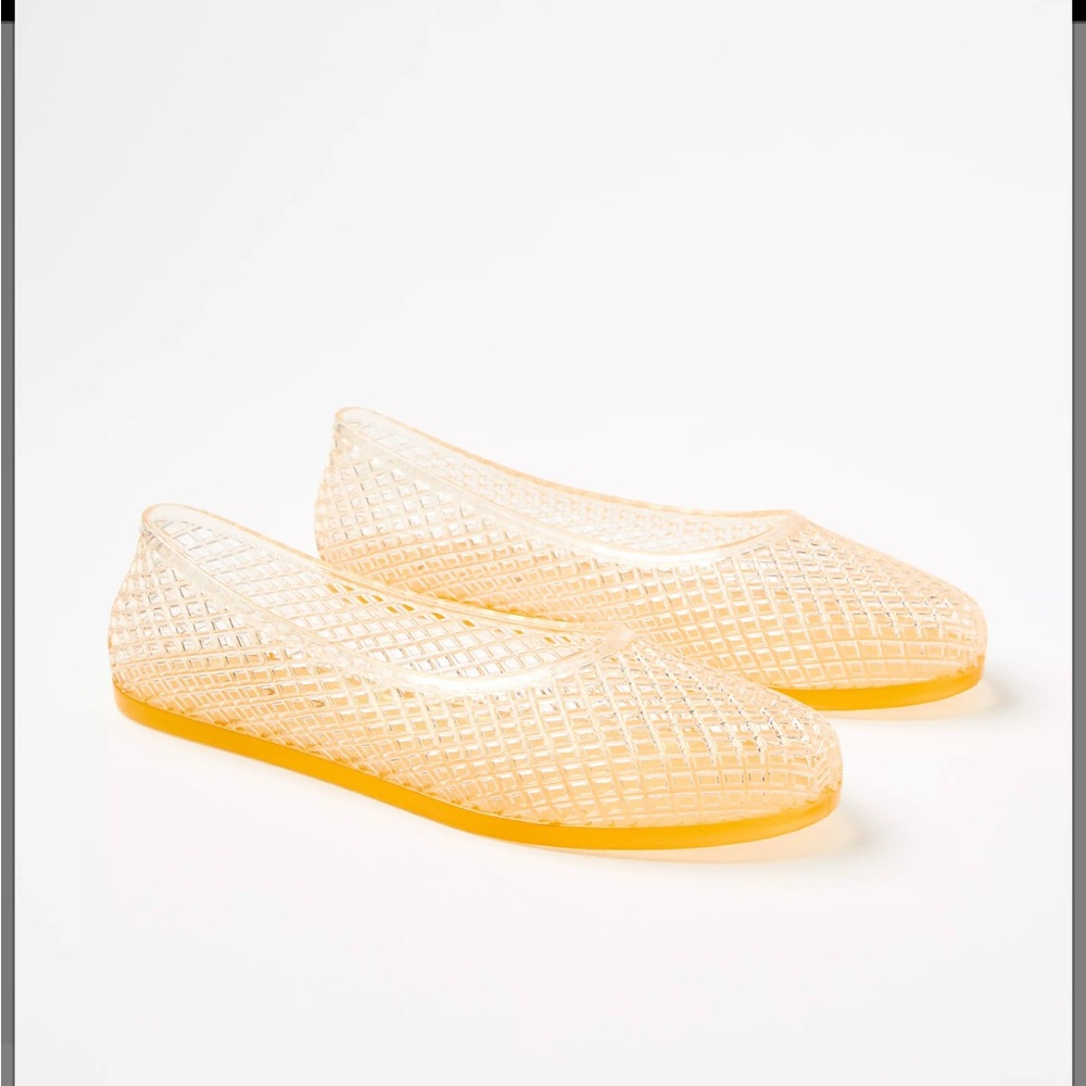 Women's LOFT Jelly Flats Slip-On Size 8